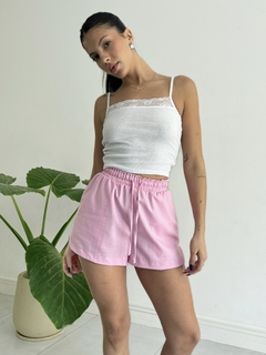 Short Zara lino en internet