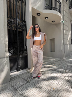 Denim Print Rose - AVIANO