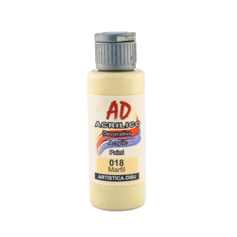 ACRILICO AD 60ML 018 MARFIL