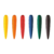 CRAYONES ERGONOMICOS X 6 FABER COHETE/CONO KINDER - comprar online