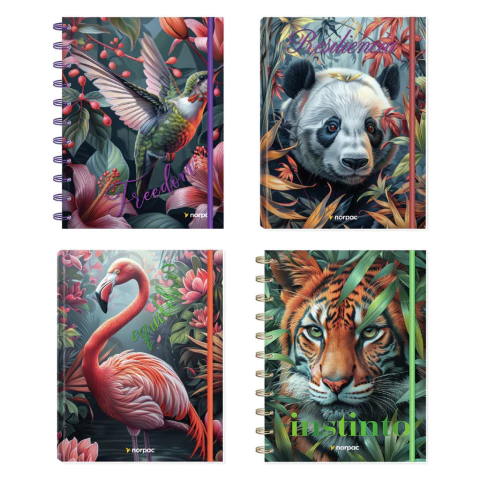 AGENDA N8 SEMANAL ESPIRAL NORPAC LUXURY - comprar online