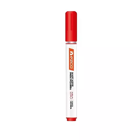 MARCADOR PIZARRA ROJO EZCO 250 PUNTA REDONDA - comprar online