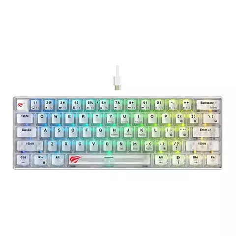 TECLADO MECANICO HAVIT GTC KB903L TRANSP - comprar online