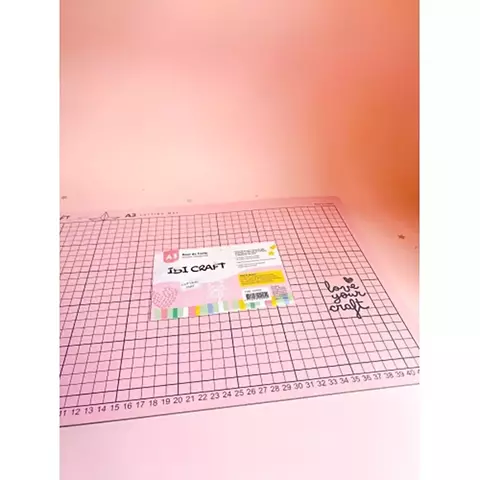 TABLA DE CORTE A4 IBICRAFT 30 X 22 CM ROSA - comprar online