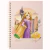 CUADERNO 16X21 80 HOJAS RAYADO TAPA DURA ESPIRAL EZCO PRINCES en internet