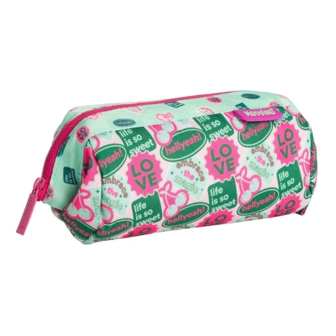 CARTUCHERA MOOVING OPEN PINK - comprar online