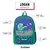 MOCHILA XTREM LOGAN DINO AZUL 25LT en internet
