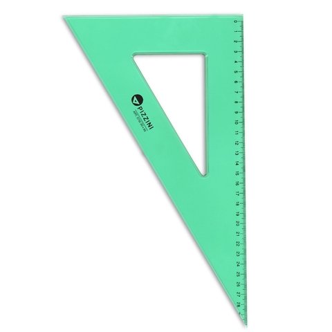 ESCUADRA PIZZINI 3732 VERDE 30 CM 60*