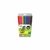 MARCADOR PIZZINI X 10 COLORES ESCOLAR PUNTA FINA