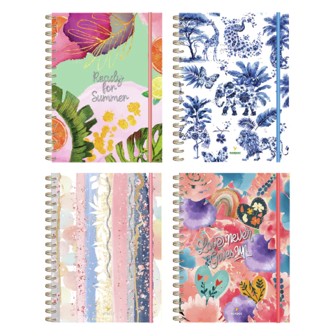 CUADERNO REMOVIBLE A4 90 HOJAS MIXTO NORPAC TAPA DURA 180MG - comprar online