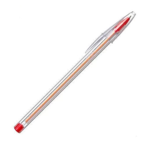 BOLIGRAFO BIC 0,8 MM CRISTAL ROJO C/U