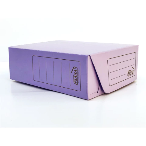 CAJA ARCHIVO PLAST CORRUG 12 OF LILA PAS