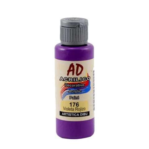 ACRILICO AD 60ML 176 VIOLETA ROJIZO