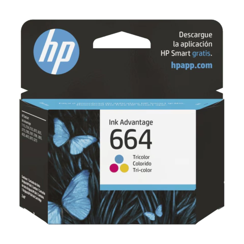 CARTUCHO HP 664 TRICOLOR