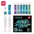 MARCADOR ACRILICO GLITTER X 6 FRIOS DELI