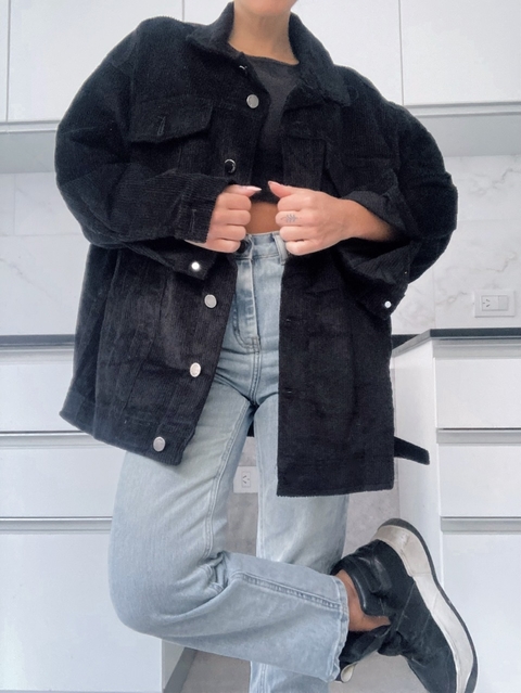 Camisaco corderoy oversize