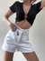 Short jean mom blanco - comprar online