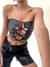 Strapless cross shine