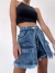 Short pollera jean cargo en internet