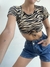Top morley c/ abertura zebra - comprar online