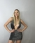 Vestido lurex c/ frunce - tienda online