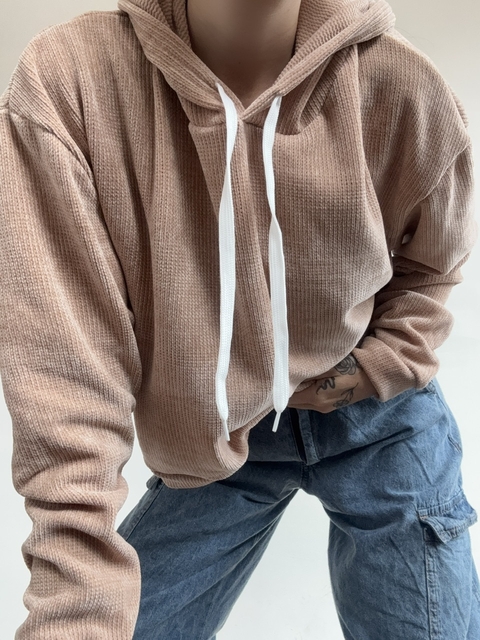 Buzo chenille c/ capucha - comprar online