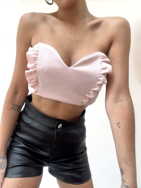 Strapless Crêpe Voladitos
