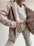 Campera jogging c/ piel