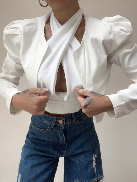 Blazer corto manga princesa