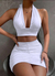 Conjunto Lycra fruncido