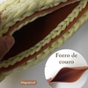 forro para bolsa em couro sintético