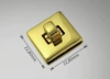 fecho dourado