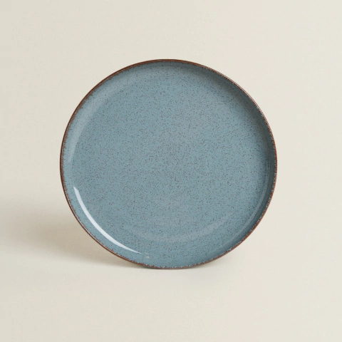 PLATO PLAYO 24CM CERAMICA AZUL