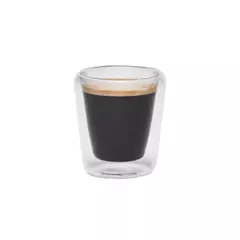 VASO RECTO DOBLE VIDRIO 200ML - comprar online