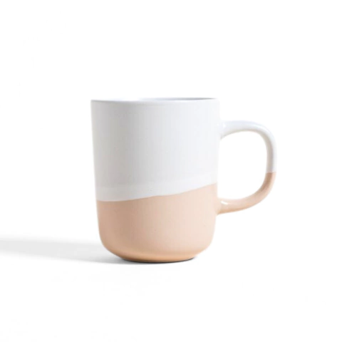 MUG NATURAL Y BEIGE 360ML