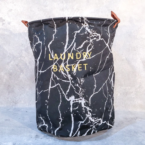 CESTO LAUNDRY BASKET NEGRO