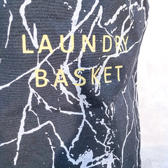 CESTO LAUNDRY BASKET NEGRO - comprar online