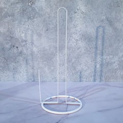 PORTA ROLLO BILLY METAL BLANCO CHAT