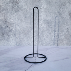 PORTA ROLLO MARY METAL NEGRO