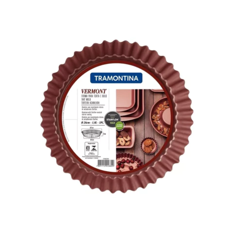 TARTERA ACANALADA 26CM VERMONT