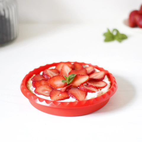 TARTERA INDIVIDUAL DE SILICONA 12CM