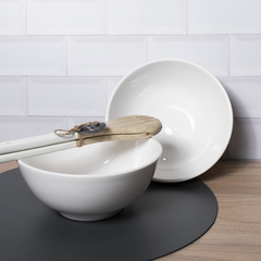 ENSALADERA 20CM PORCELANA BLANCA en internet
