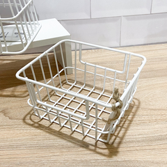MINI ORGANIZADOR METALICO BLANCO - comprar online