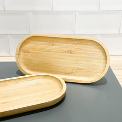 BANDEJA OVAL BAMBOO - comprar online