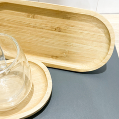 BANDEJA OVAL BAMBOO - Bazaar novedades