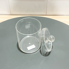 PORTA HISOPOS CILINDRICO ACRILICO - comprar online