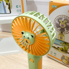 VENTILADOR DE MANO C/PIE RECARGABLE - Bazaar novedades