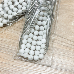 GANCHOS DE CORTINA ROLLER BLANCOS - comprar online