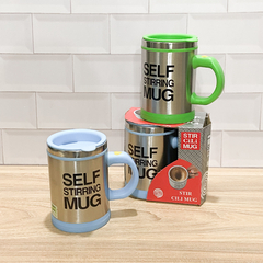TAZA REVOLVEDORA ACERO 400ML