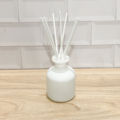 DIFUSOR MINI BOTELLON VIDRIO BLANCO - comprar online